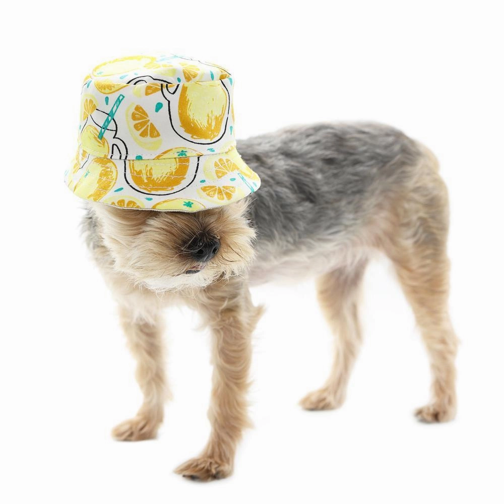 Bucket Dog Hat Lemonade Yellow