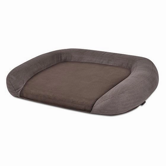 California Dreaming Memory Foam Dog Bed Big Sur Brown