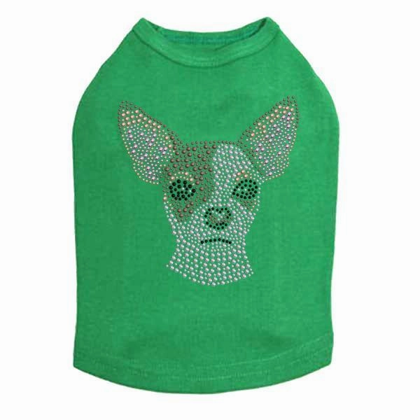 Chihuahua Rhinestone Dog Tank