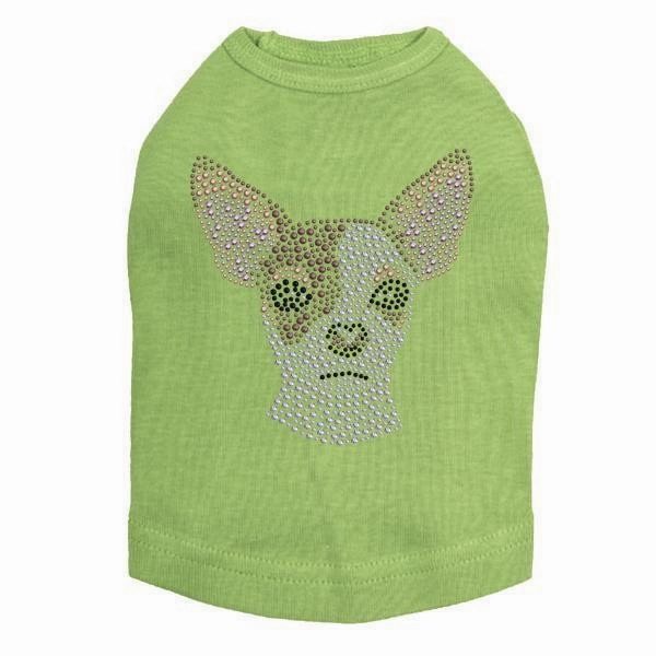 Chihuahua Rhinestone Dog Tank