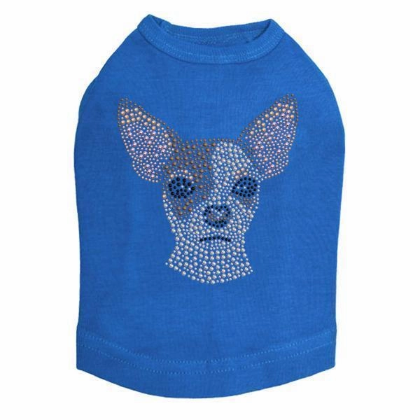 Chihuahua Rhinestone Dog Tank