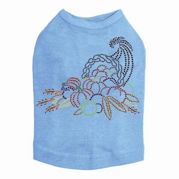 Cornucopia Rhinestone Dog Tank