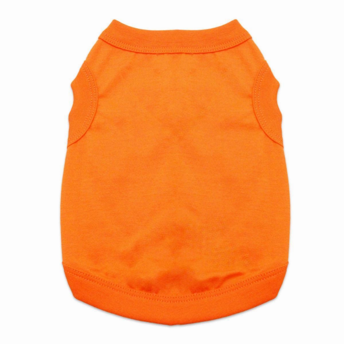 Cotton Dog Tank Sunset Orange