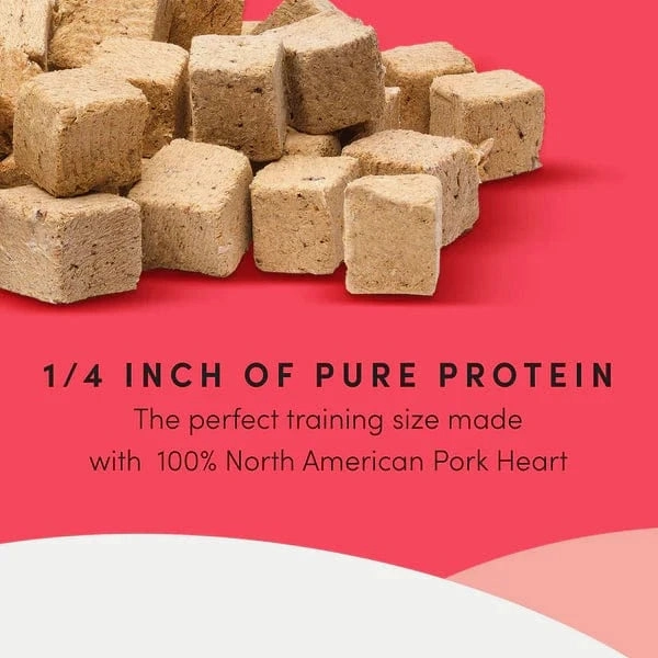 Crumps' naturals Freeze-Dried Pork Hearts Mini Trainers (SPECIAL ORDER ITEM)