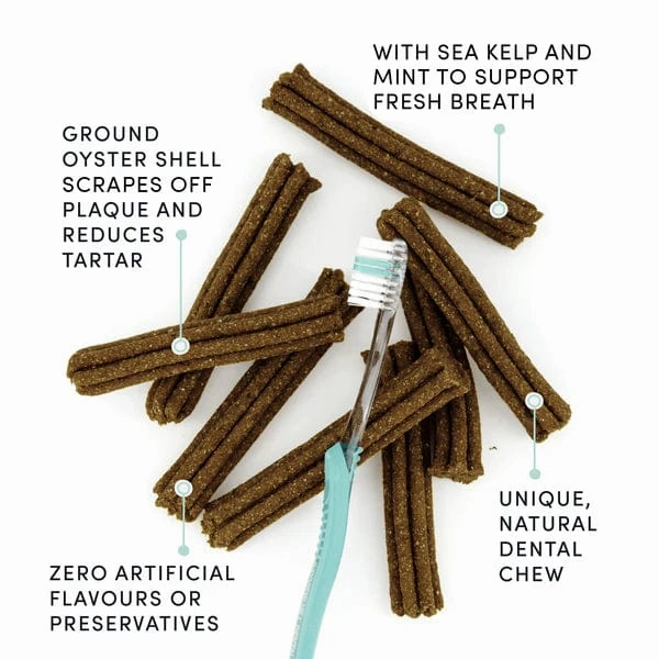 Crumps' naturals Plaque Busters Advanced Double Fresh Dental Sticks