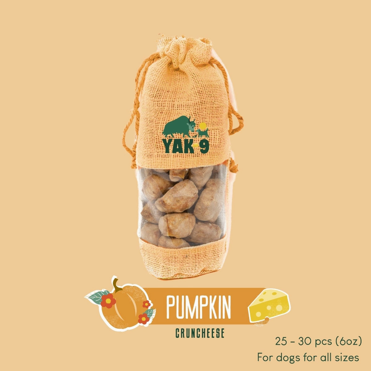 CrunCheese Yak Cheese Dog Treats