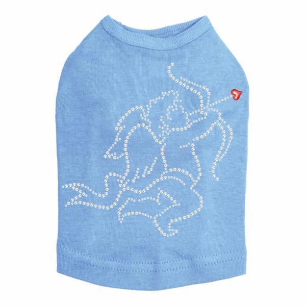 Cupid #2 Rhinestone Dog Tank