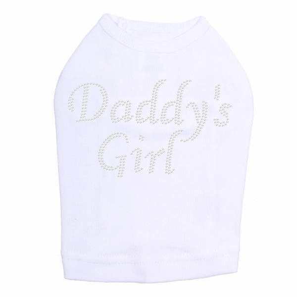 Daddy's Girl Rhinestone Dog Tank