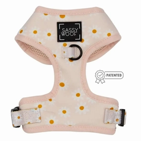 Dainty Daisy Adjustable Dog Harness