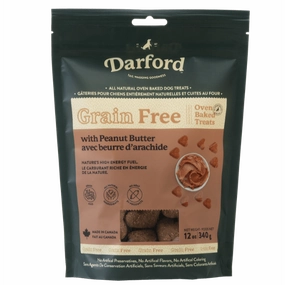 Darford Grain Free Peanut Butter Recipe Oven-Baked Dog Treats
