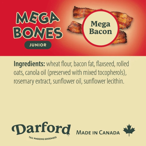 Darford Mega Bones Mega Bacon Flavour Dog Treat