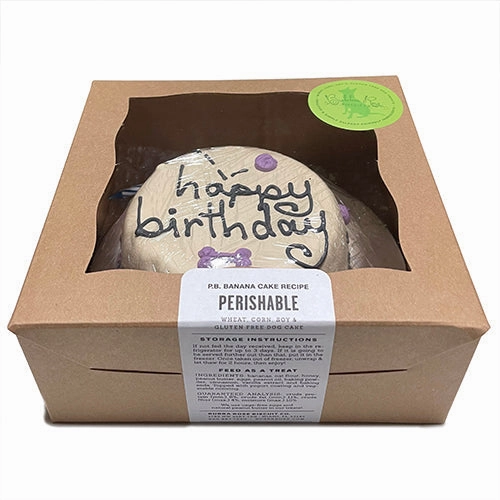 Dog Birthday Cake Bouncing Ball