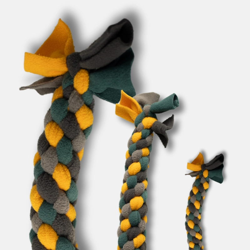 Dog Tug Toy, KNOTLI Yellow/Grey