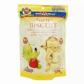 Doggyman Fruity Biscuit Banana Flavor 220g