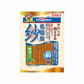 DoggyMan Low-Fat Soft Chicken Sticks with Vegetable 155g
