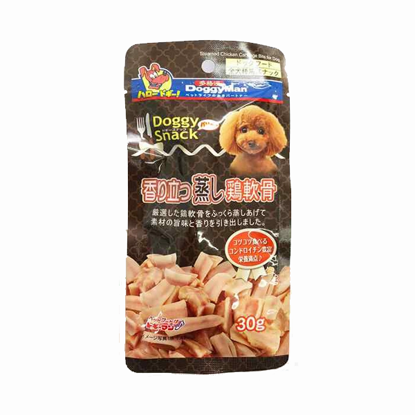 DoggyMan Steamed Chicken Cartilage Bits 30g