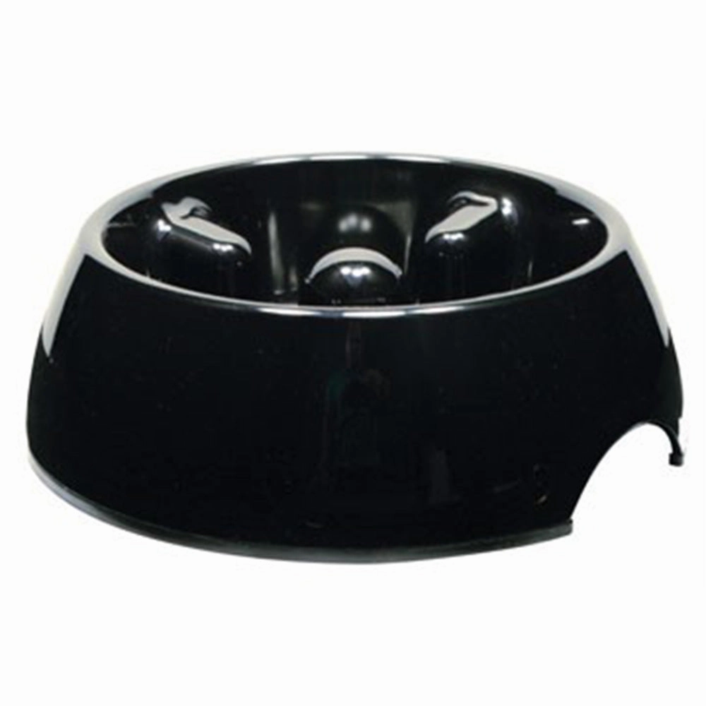 Dogit Go Slow Anti Gulp Feeding Bowl Black Small 300ml
