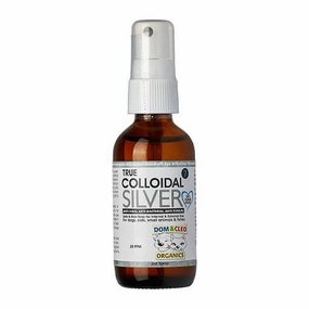 Dom & Cleo Organics True Colloidal Silver 2oz (Spray Head)