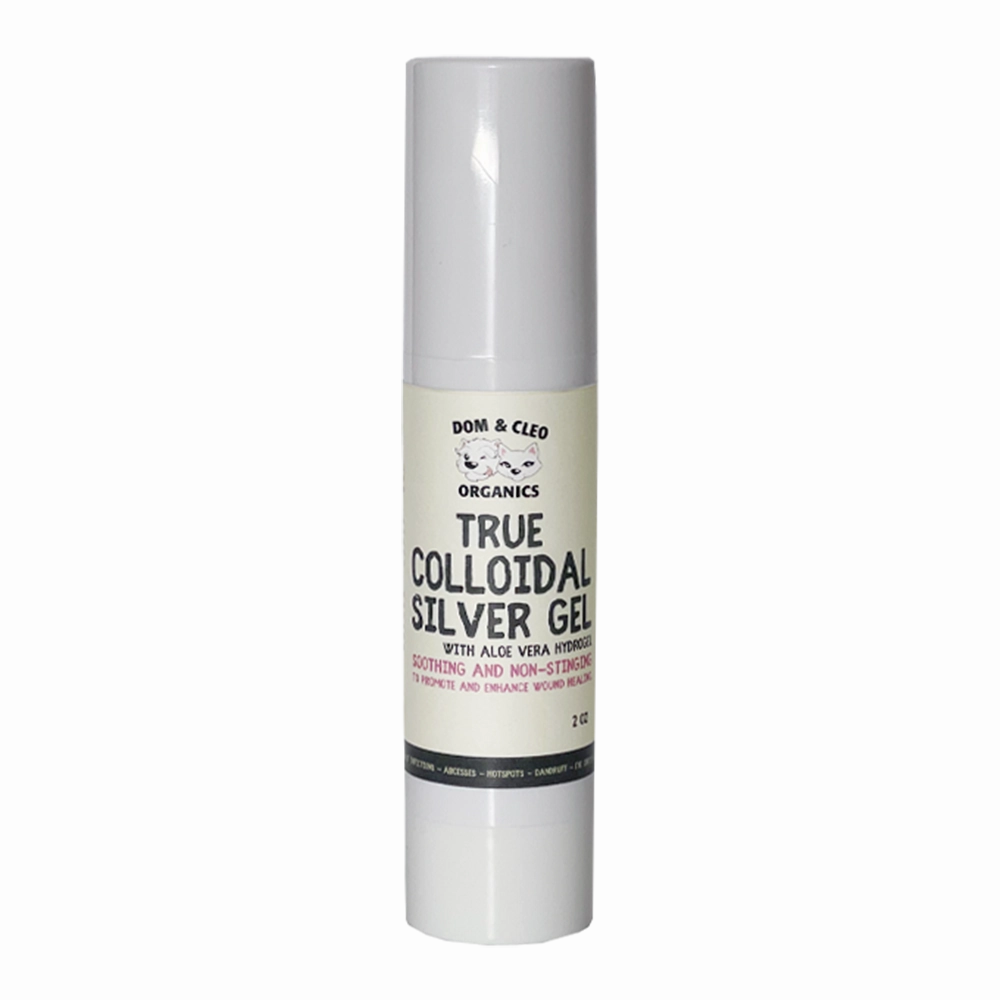 Dom & Cleo Organics True Colloidal Silver Gel 2oz