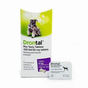 Drontal Plus Tasty Tablets for Dogs