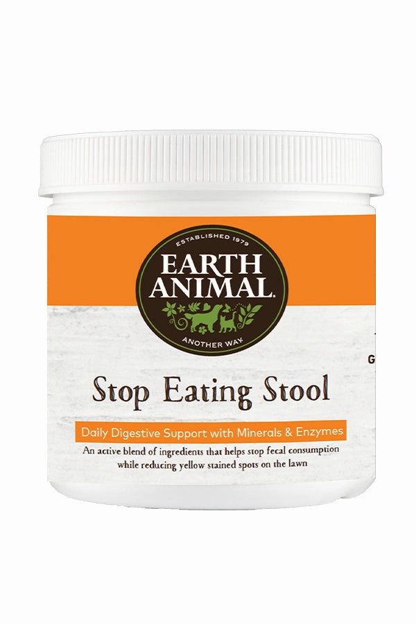 Earth Animal Stop Eating Stool Powder Dog Supplement