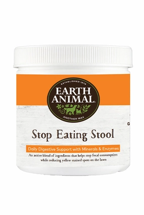 Earth Animal Stop Eating Stool Powder Dog Supplement