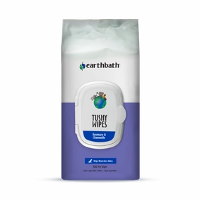 Earthbath Dog & Cat Tushy Wipes Rosemary & Chamomile 100sheets