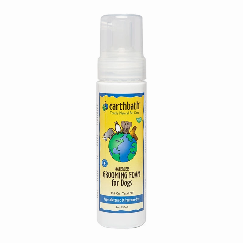 Earthbath Hypo-Allergenic Grooming Foam - Fragrance Free 8oz