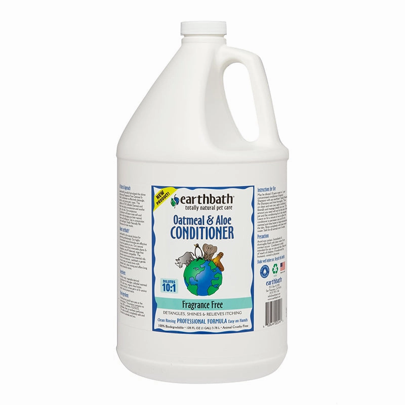 Earthbath Oatmeal & Aloe Conditioner - Fragrance-Free 1G