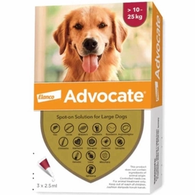 Elanco (Bayer) Advocate for Dogs 10-25kg 3pcs