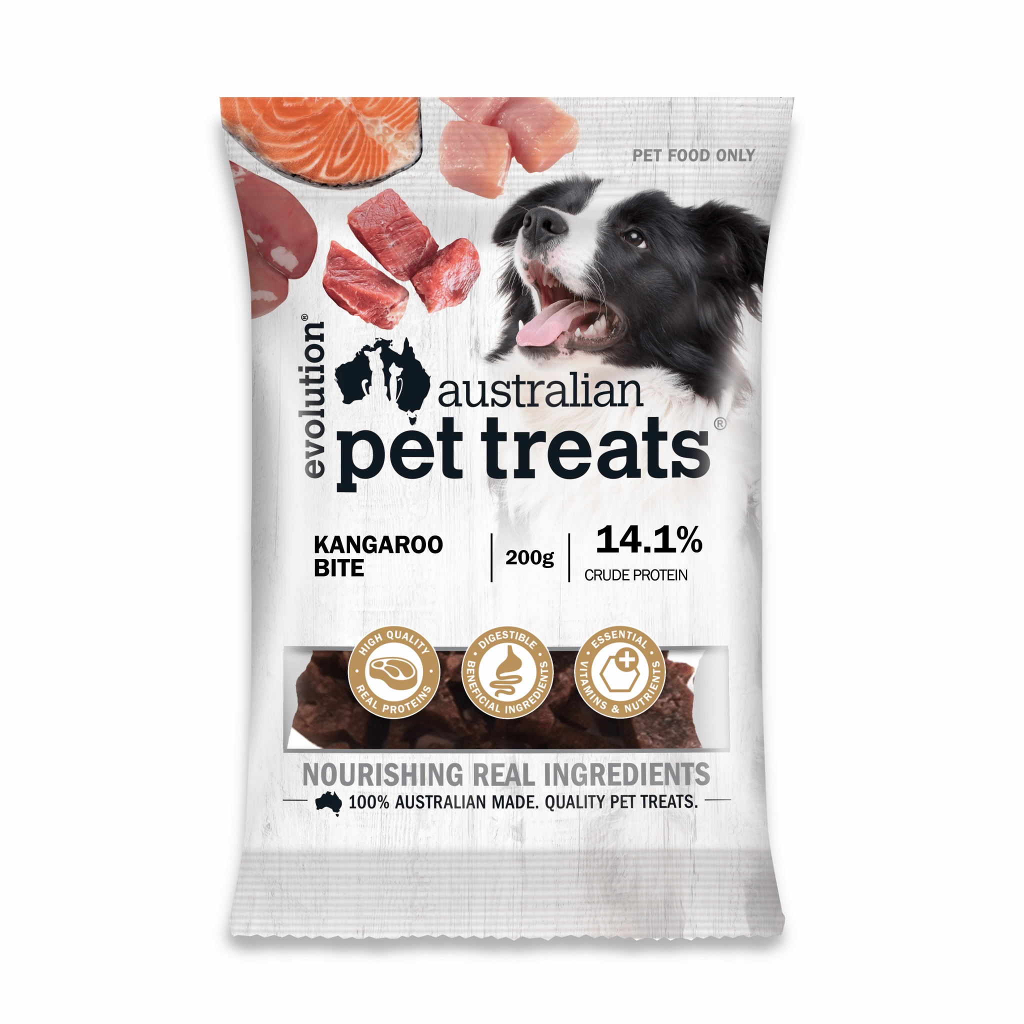 Evolution Australian Pet Treats Kangaroo Bites Dog Treat