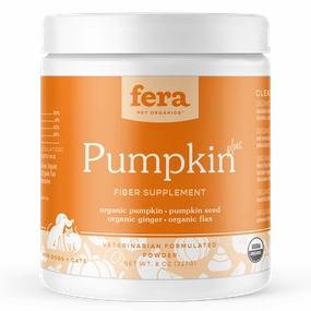 Fera Pet Organics Dogs & Cats Pumpkin Plus Fiber Supplement 8oz