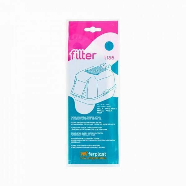 Ferplast Filter for Bella, Maxi Bella, Magix, Prima Mika Cat Litter Trays (L483)