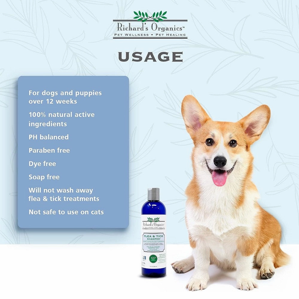 Flea & Tick Shampoo for Dogs