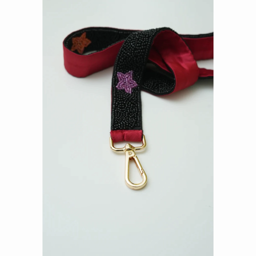 Floof & Co Starry Night Leash & Collar (Black)