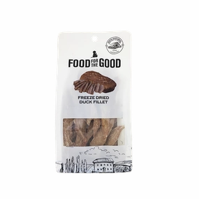 Food For The Good Dog & Cat Treats Freeze Dried Duck Fillet 100g