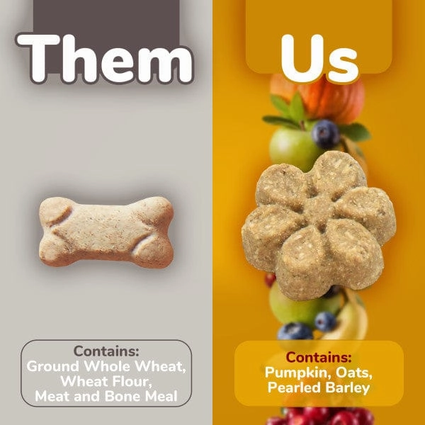 Fruitables Baked Pumpkin & Banana Dog Treats