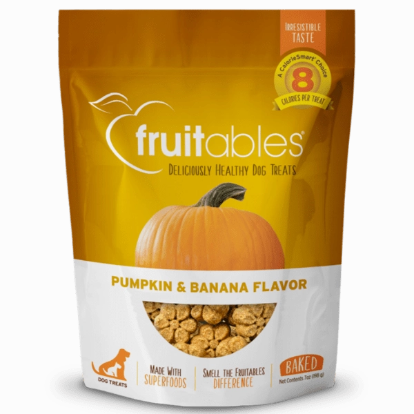 Fruitables Baked Pumpkin & Banana Dog Treats