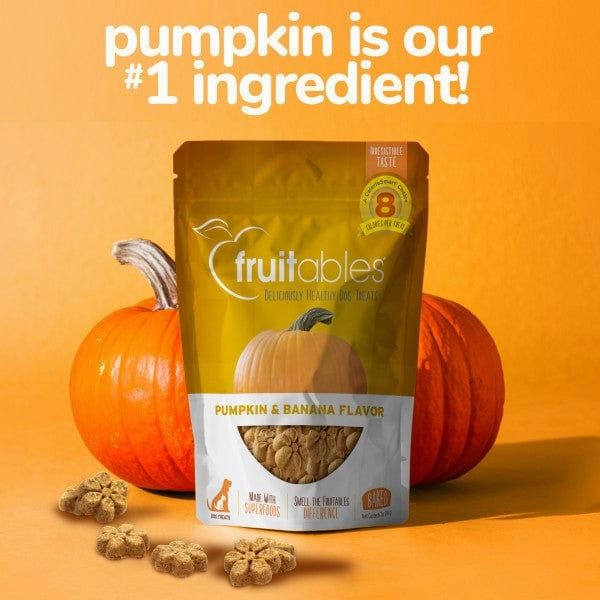 Fruitables Baked Pumpkin & Banana Dog Treats