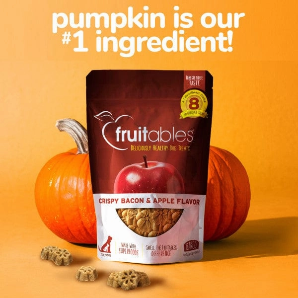 Fruitables Skinny Minis Apple Bacon Flavor Dog Treats