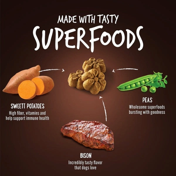 Fruitables Skinny Minis Grilled Bison Flavor Dog Treats