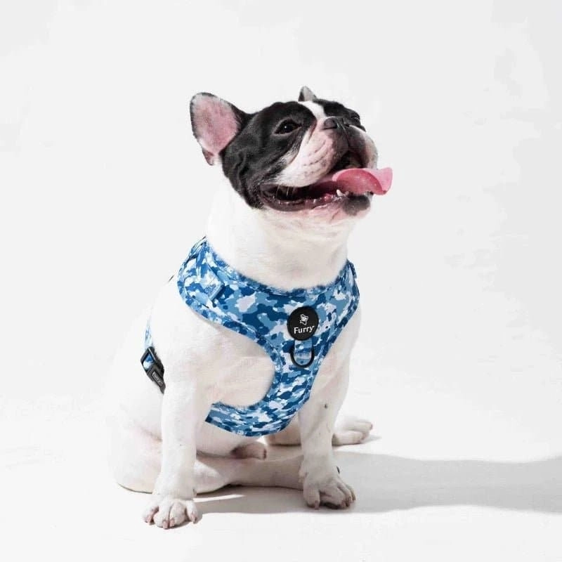 Furry & Co Cool Camo No Pull Harness for Dogs