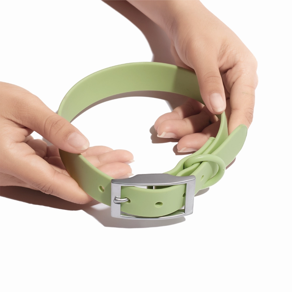 Furry & Co Weatherproof Collar for Dogs (Matcha Latte)