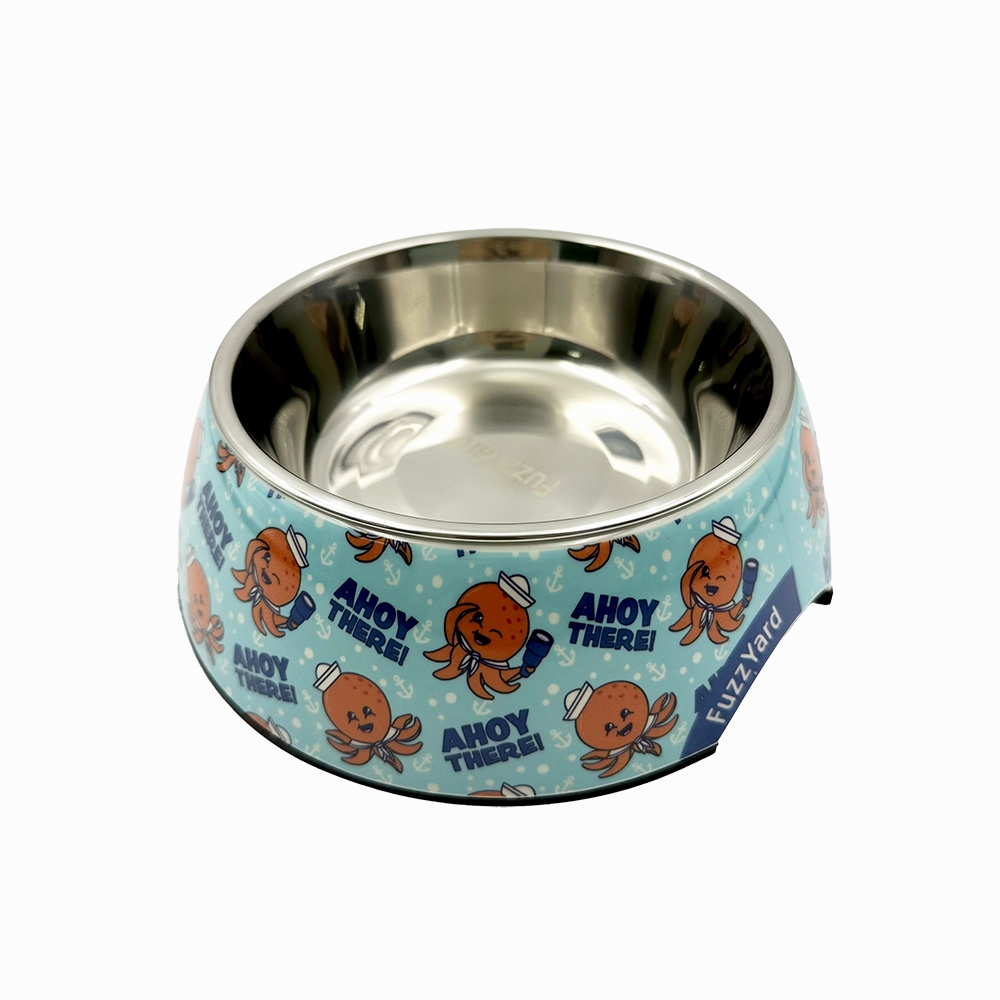 Fuzzyard Dog Bowl Ahoy There! L