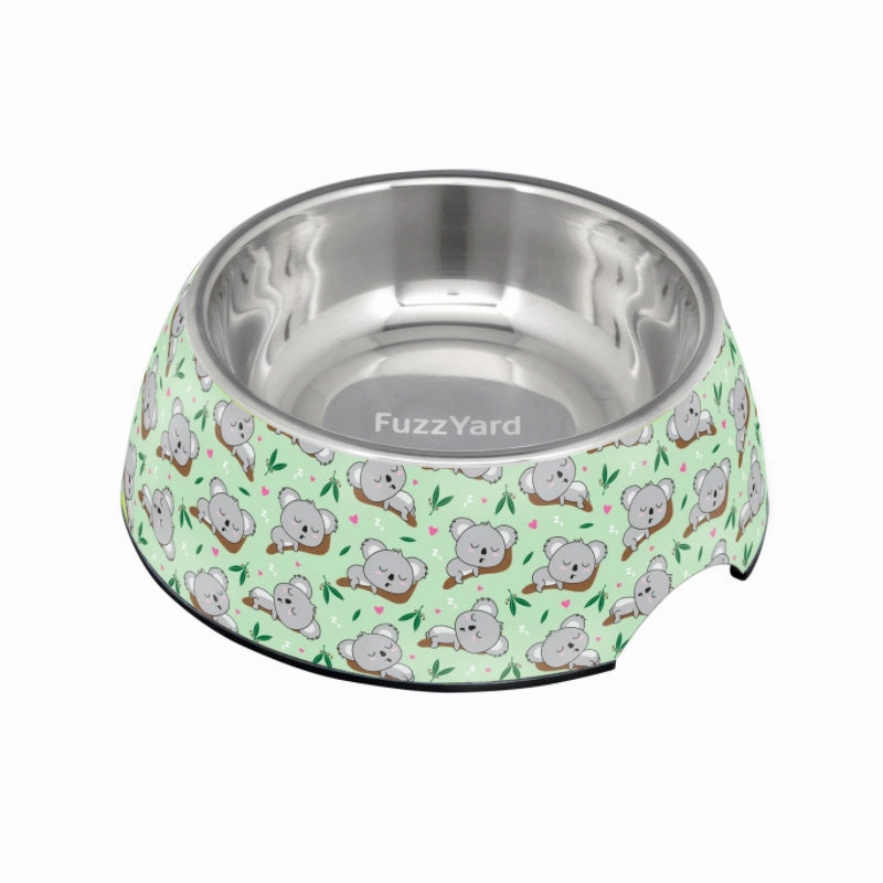 Fuzzyard Dog Bowl Melamine Dreamtime Koalas L