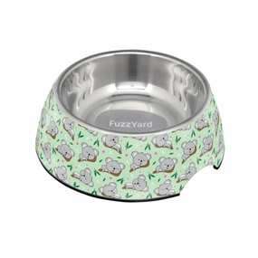Fuzzyard Dog Bowl Melamine Dreamtime Koalas L