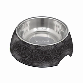 Fuzzyard Dog Bowl Melamine Liquify L