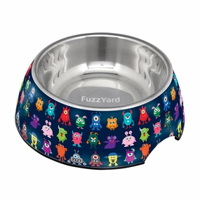 Fuzzyard Dog Bowl Melamine Yard Monsters S