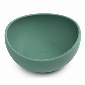 FuzzYard Dog Bowl Silicone Myrtle Green M