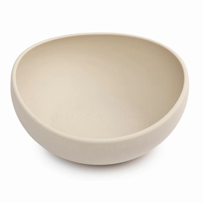 FuzzYard Dog Bowl Silicone Sandstone S